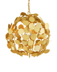 Lunaria Gold Orb Chandelier