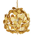 Lunaria Gold Orb Chandelier