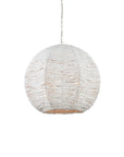 Octavia Large White Pendant