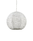 Octavia Large White Pendant