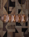 Whirlwind Rectangular Pink Chandelier