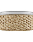Colchester Raffia Flush Mount - Maison Vogue