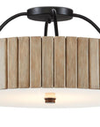 Tetterby Semi-Flush Mount - Maison Vogue