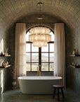 Castello Three-Tier Twenty-Four-Light Chandelier