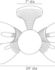 Giselle Flush Mount