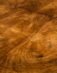 Curved Walnut Desk - Maison Vogue