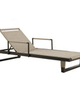 Daytona Outdoor Chaise, Armed