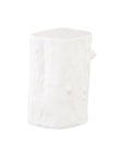 Log Stool, Gel Coat White, SM