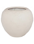 Aera Planter, Wide, Off White, Medium
