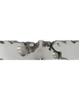 Freeform Console Table Silver Leaf, Extra Large - Maison Vogue