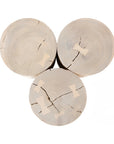 Triflora Side Table, Bleached, Large