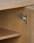 Arcadia 4-Door Cabinet, Soft Glow Oak