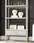 Boston Round Boxwood Topiary, Blanc de Chine