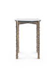 Callum Accent Table, Antique Brass