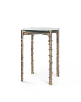 Callum Accent Table, Antique Brass