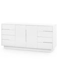 Cora 8-Drawer & 2-Door Cabinet, Soft White