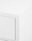 Cora 8-Drawer & 2-Door Cabinet, Soft White