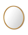 Cordelia Large Mirror, Gold Leaf