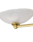 Zamora Flush Mount-Antique Brass