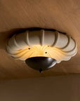 Camella Small Flush Mount-English Bronze
