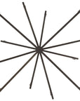 Griff Large Chandelier-English Bronze, Iron
