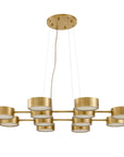 Wright Grid Chandelier