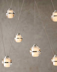 Noble Multi-Drop Chandelier-Chrome