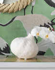 Tamarindo Small Vase, Blanc De Chine