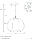 Lunaria Pendant