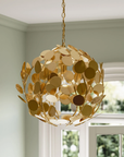 Lunaria Gold Orb Chandelier