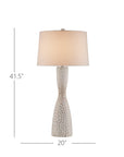 Edwell Whitewash Table Lamp