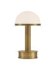 Promenade Brass Cordless Table Lamp
