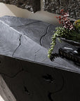 Prism Console Table Black - Maison Vogue