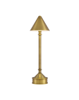 Traipse Brass Cordless Table Lamp