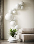Ball on the Wall, Medium, Pearl White