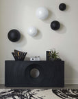 Ball on the Wall, Medium, Pearl White