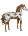 Mustang Horse Armored Sculpture Walking - Maison Vogue