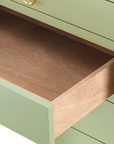 Jacqui 3-Drawer Side Table, Heritage Spring Green