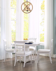 Kinsley 48" Dining Table, Glazed Whisper White