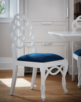 Loop Side Chair, Eggshell White - Maison Vogue