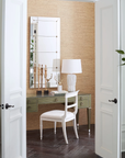 Lawrence Side Chair, Glazed Whisper White