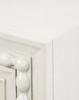 Maxwell 4-Door Cabinet, Sailcloth Sheen