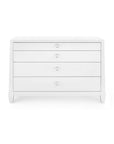 Madison Large 4-Drawer, Chiffon White