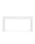 Morgan Large Console Table, Chiffon White - Maison Vogue