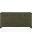 Morris Extra Large 6-Drawer, Deep Olive