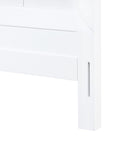 Patricia King Headboard, Vanilla