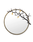 Rowan Mirror, Antique Brass
