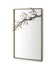 Rowan Large Mirror, Antique Brass