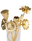 Brass Flower Bouquet