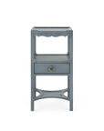 Sara 1-Drawer End Table, Foggy Horizon